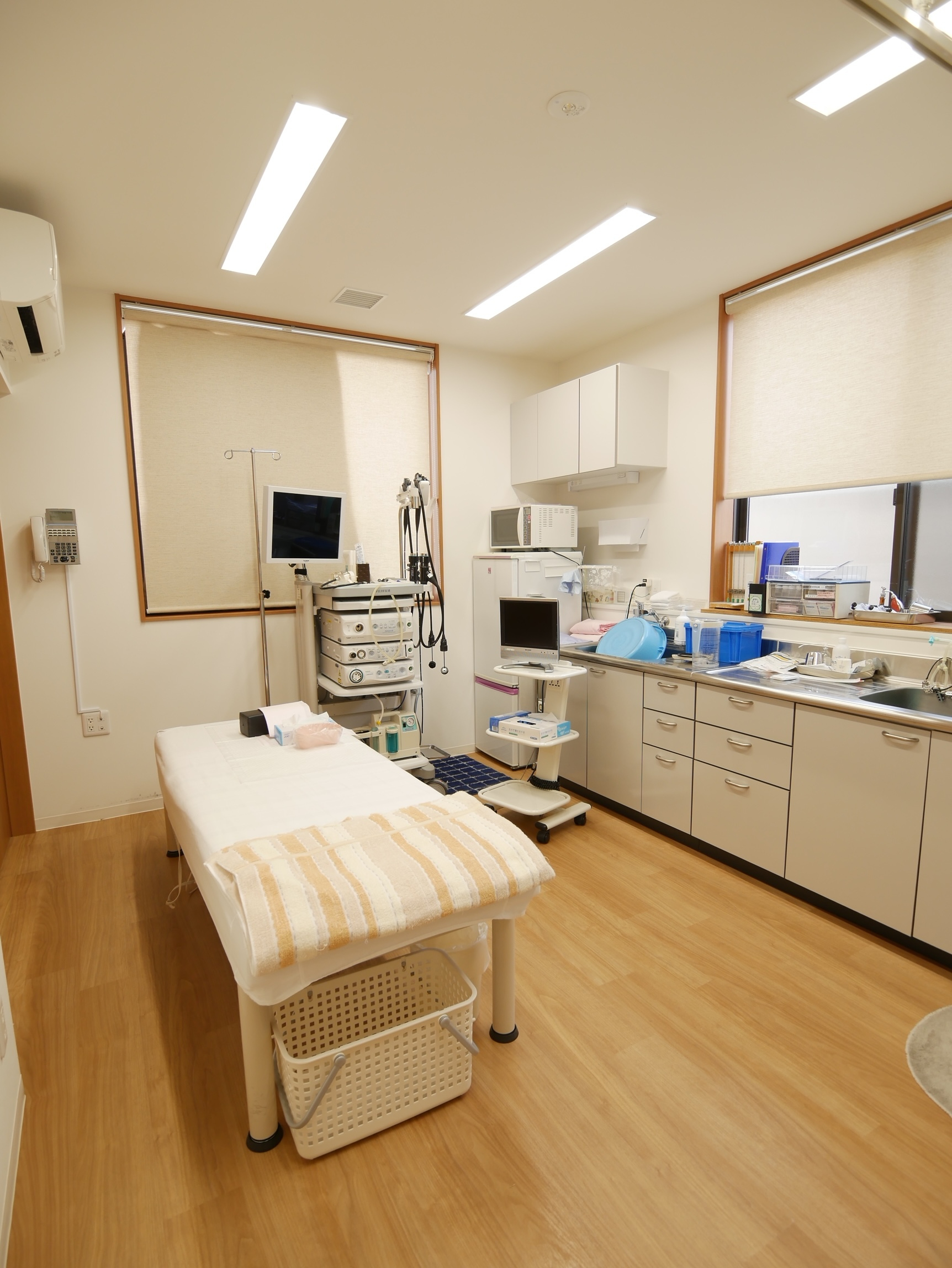 内視鏡検査室,やまね内科クリニック,奈良市,消化器内科,大和西大寺駅